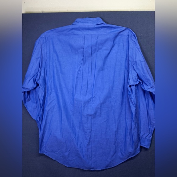 Ralph Lauren Yarmouth Pimpoint Oxford Cloth Shirt Mens 16 3/4 Casual Preppy 1567 - Picture 6 of 7